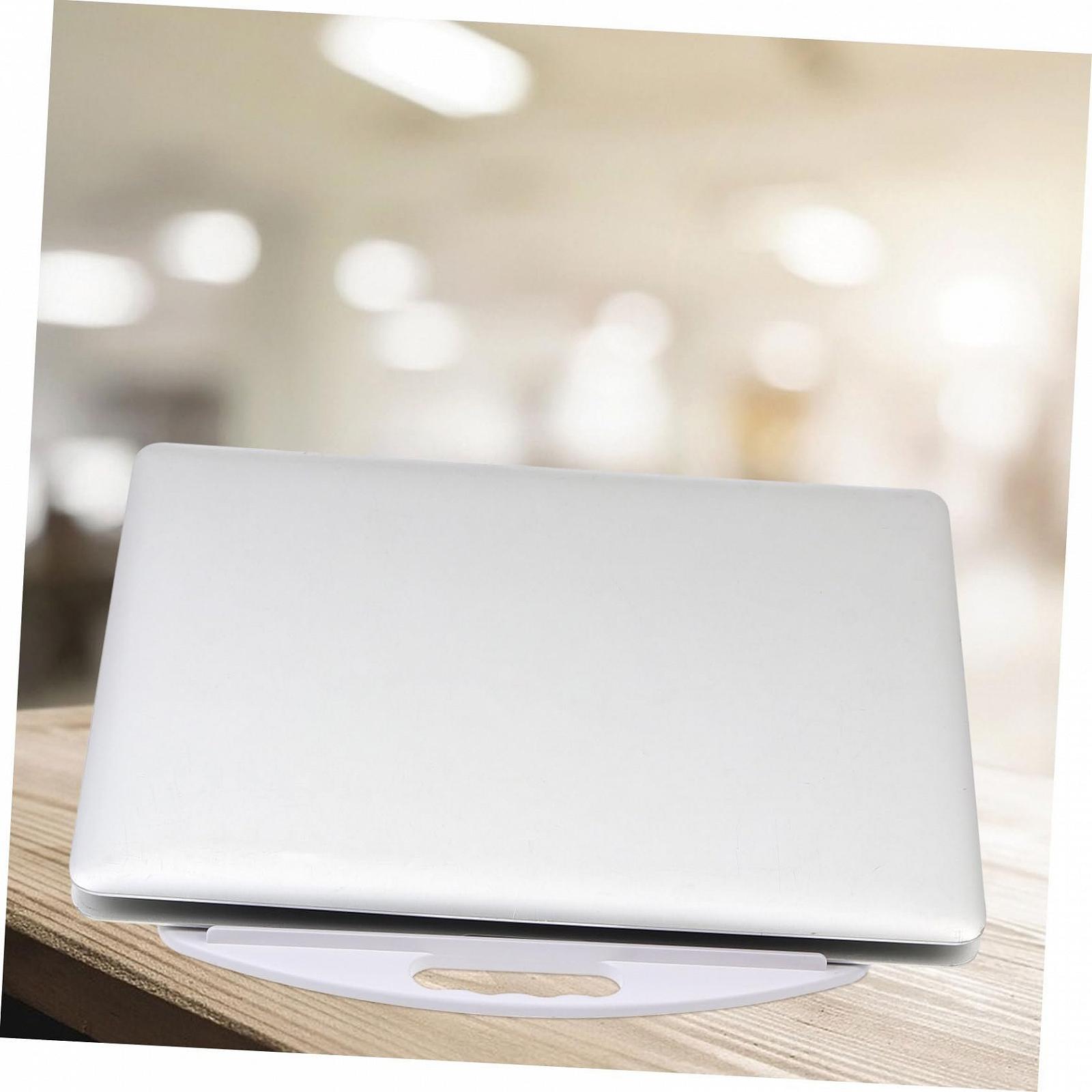 Підставка для ноутбука HOMSFOU Обертається з основою-радіатором Біла, фото №9