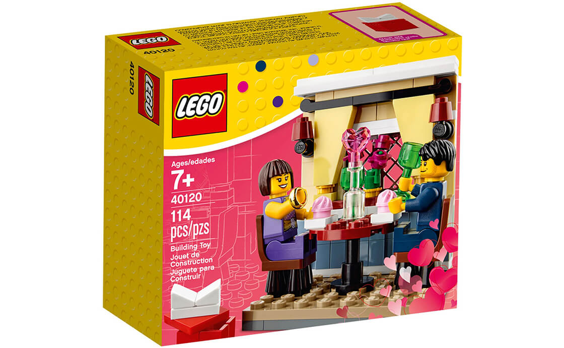 Детский конструктор LEGO Seasonal Обед на День святого Валентина (40120), фото №1