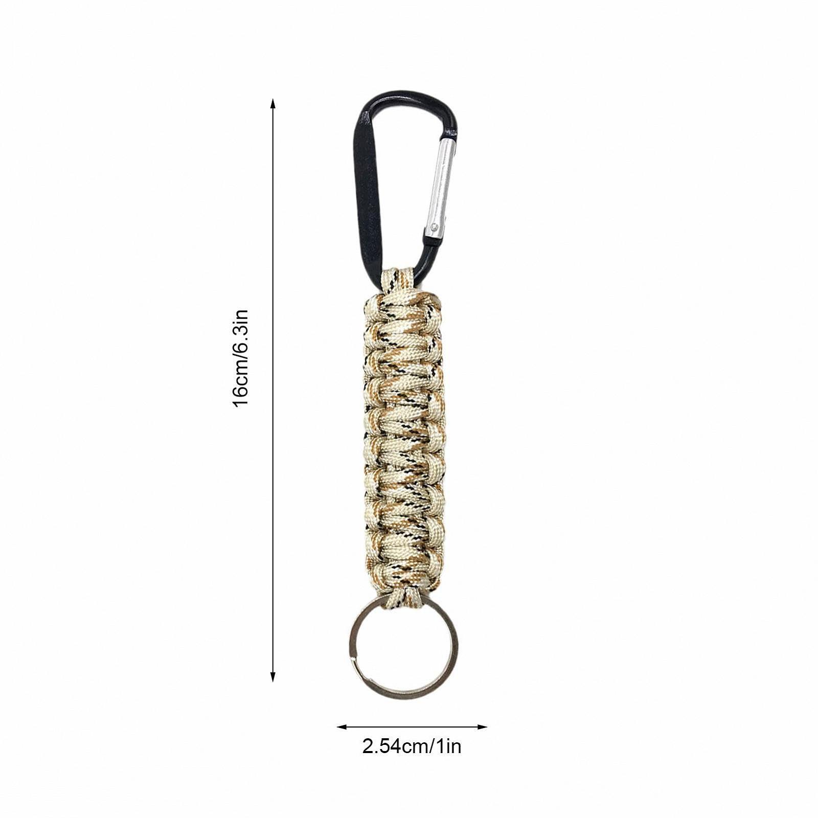 Брелок Paracord з карабіном, фото №5
