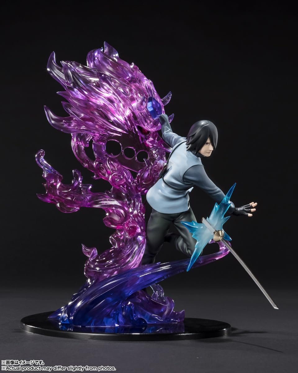 Фігурка Tamashii Nations Boruto: Naruto Next Generations Sasuke Uchiha Boruto Kizuna Relation, Bandai Spirits FiguartsZERO, фото №3