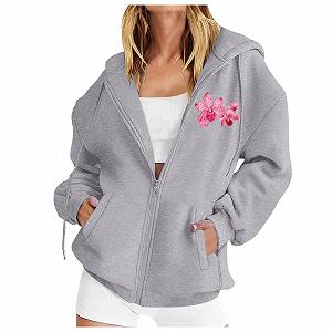 Жіноча Толстовка Спортивна з Капюшоном Повсякденна - Фото 1