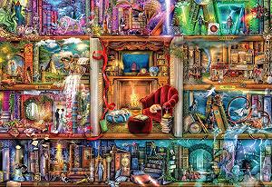 Пазл Buffalo Games Aimee Stewart The Grand Fiction Library 2000 элементов 38.50 x 26.50 см synthetic.ua - Фото 1