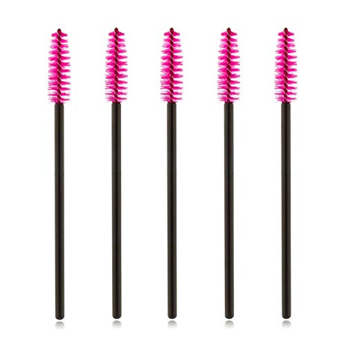 Щіточки для вій, туші, вій, брів, одноразова, 100 шт. Фуксія рожева, фото №1 Щіточки для вій, туші, вій, брів, одноразова, 100 шт. Фуксія рожева, фото №1