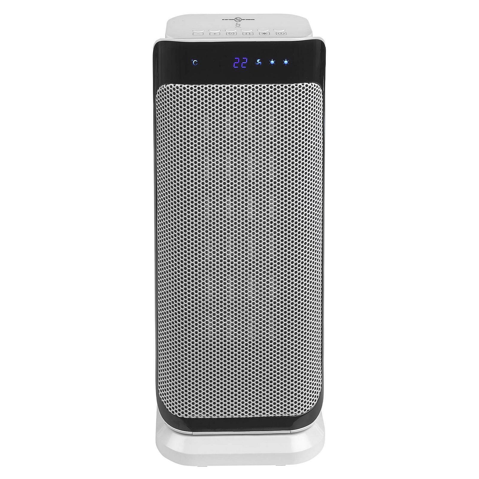 Тепловентилятор керамический с пультом дистанционного управления Bo-Camp Heater Ceramic Ventilation 1000/2000 Watt 8618460, фото №3