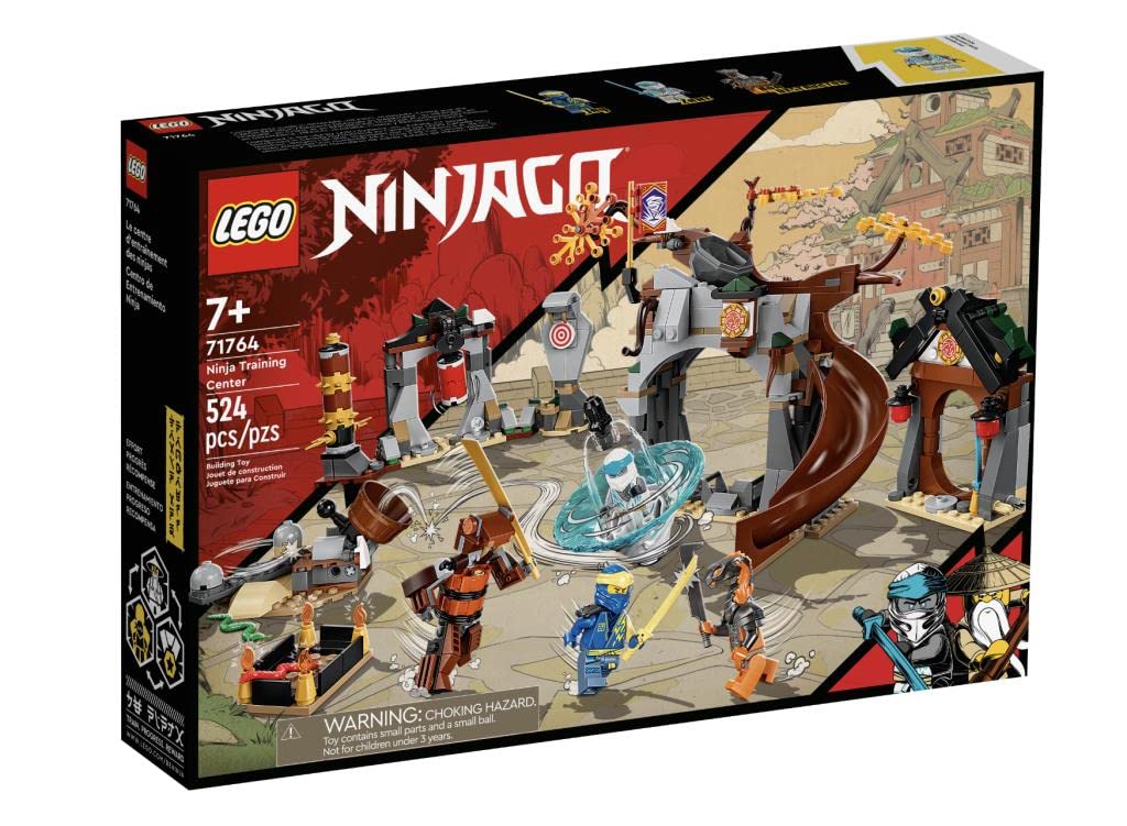 Конструктор LEGO NINJAGO 71764 Центр Тренировки Ниндзя с Игрушечным Спиннером, Зейн, Джей и Змея, Мастер Спинджитсу, фото №3