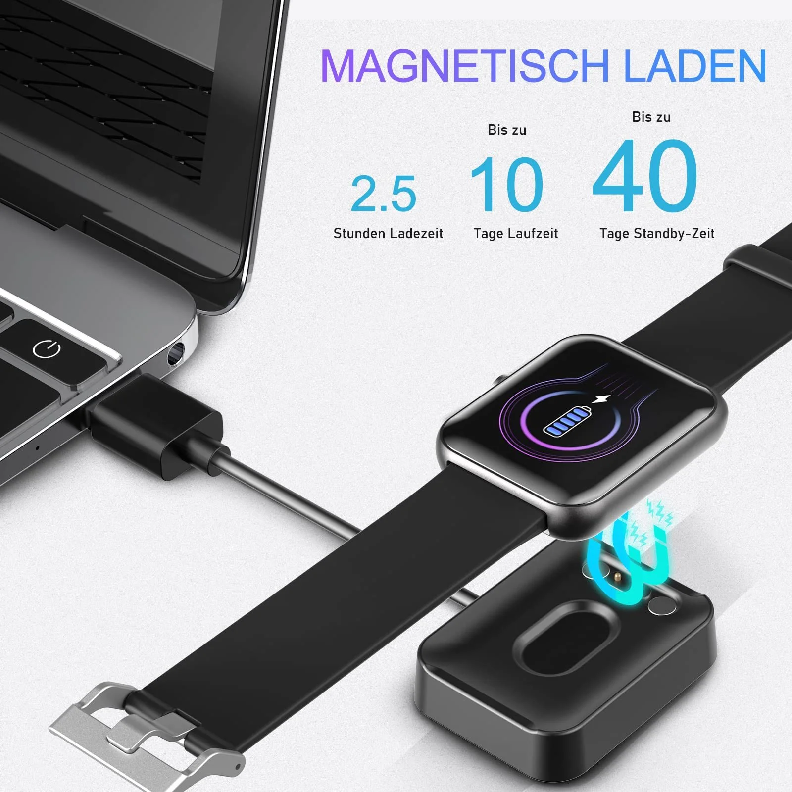 Смарт-годинник LEBEXY 1.3 дюйми, фото №2 Смарт-годинник LEBEXY 1.3 дюйми, фото №2