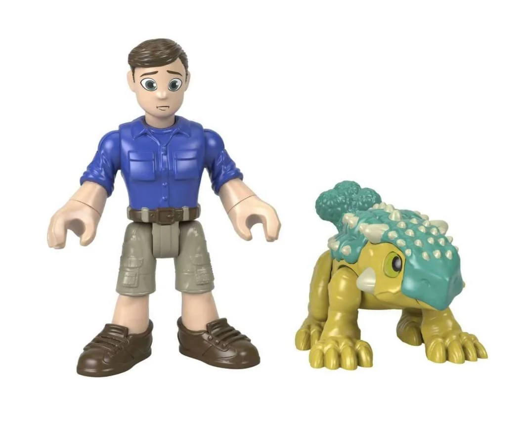 Фігурка Imaginext Jurassic World Camp Cretaceous Bumpy and Ben, фото №1
