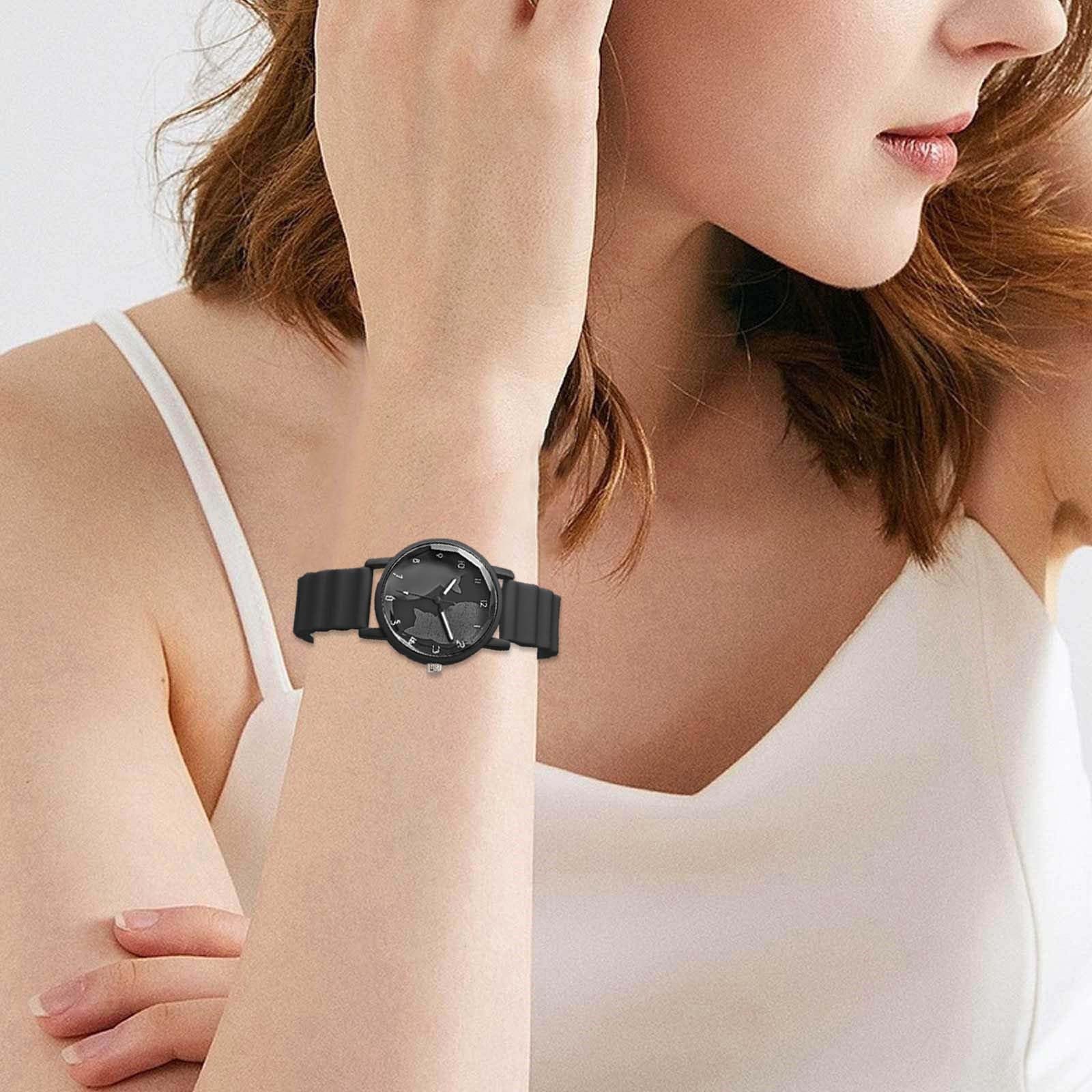 Generisch Мужские часы Модные женские часы Красивые и компактные женские часы Повседневные и простые Элегантные женские часы Женские часы Аналоговые кварцевые наручные часы, фото №6