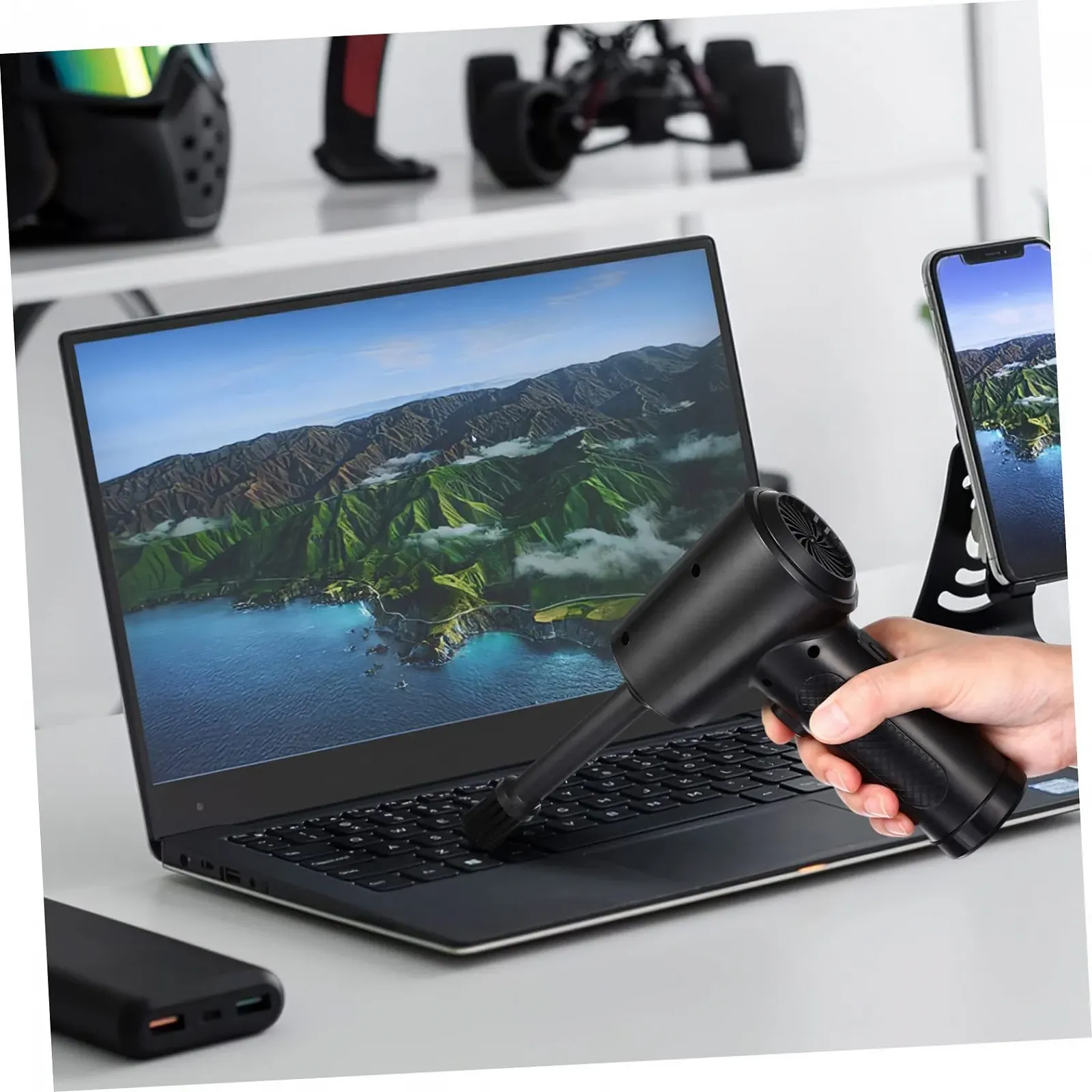 Очисник для комп'ютера Hoement Бездротовий Електричний, фото №7