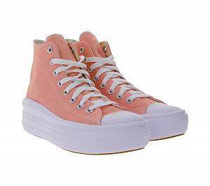 Кеди Converse Move Platform Hi Жіночі Чорний/Білий, Чорний Білий, medium - Фото 1