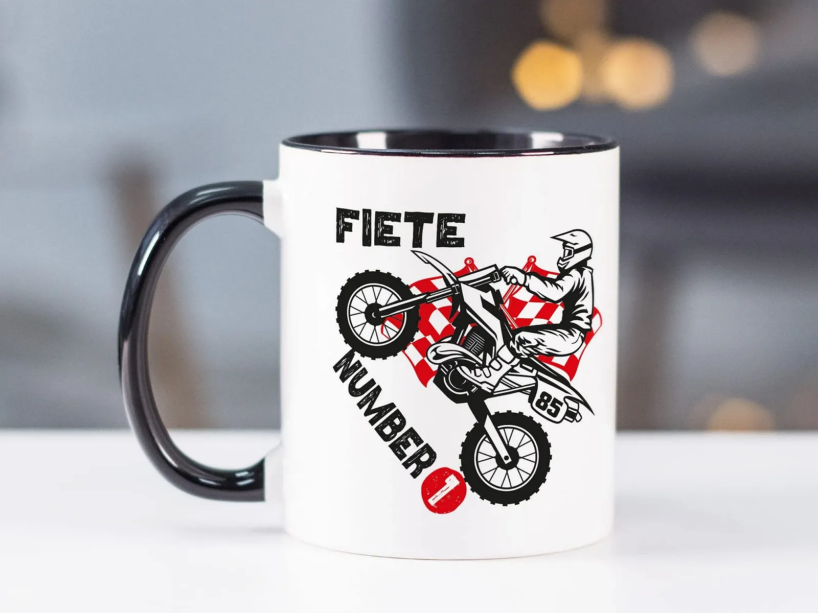 Детская Кружка GRAZDesign Motocross Sport с именем Черный, 330 мл, фото №6 Детская Кружка GRAZDesign Motocross Sport с именем Черный, 330 мл, фото №6
