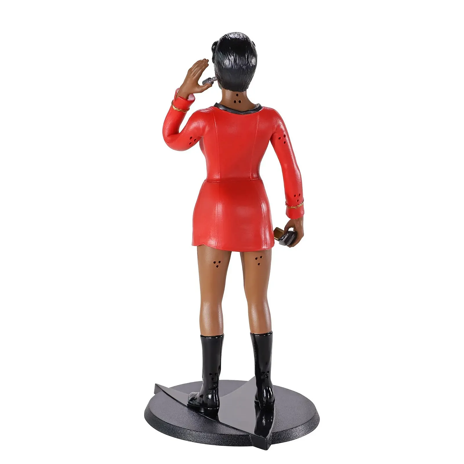 Фігурка згинальна Star Trek: The Original Series Bendyfigs Uhura Noble Toys, 19 см, з підставкою та міні-аксесуарами, фото №7