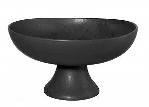 Фруктовщица ASA Selection Grande на ножке Черный металл 33 см - Фото 1