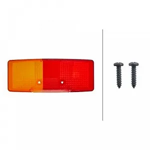 Рассеиватель заднего фонаря HELLA 9EL 130 808-001 для SAME DEUTZ-FAHR, левый synthetic.ua - Фото 1