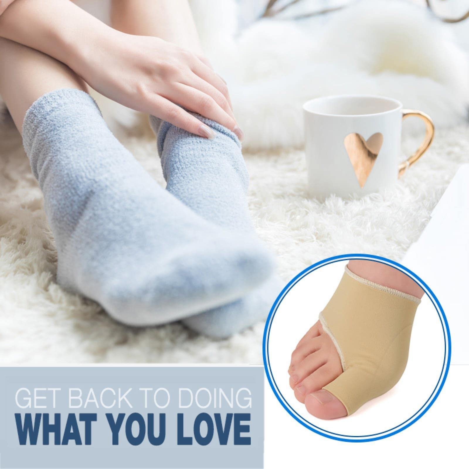 Коректор для великого пальця стопи гелевий 2 шт./пара, фото №4 Коректор для великого пальця стопи гелевий 2 шт./пара, фото №4