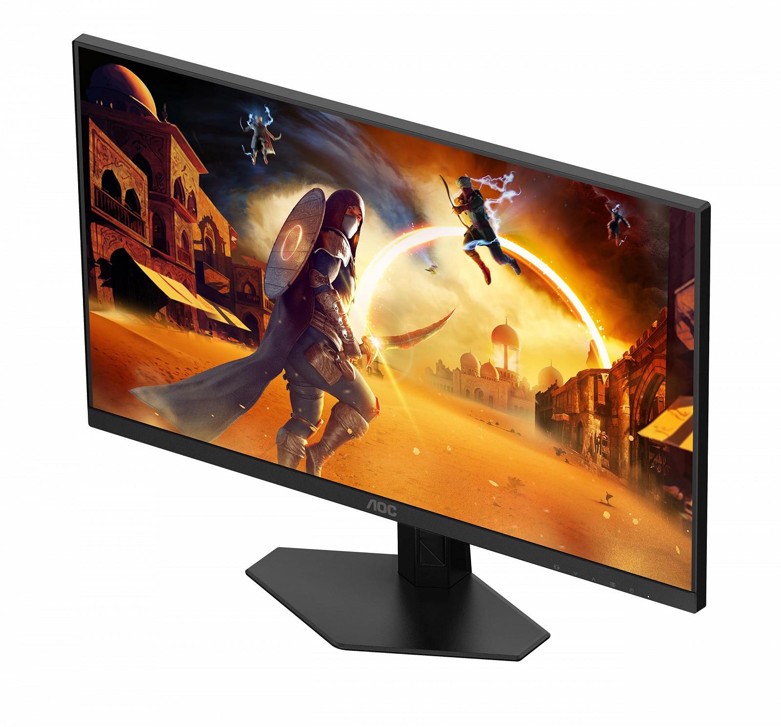 Монітор AOC Gaming 24G4XE 24 дюйма FHD 180 Гц 1 мс FreeSync Prem. G-Sync Comp. HDR10 чорний, фото №3