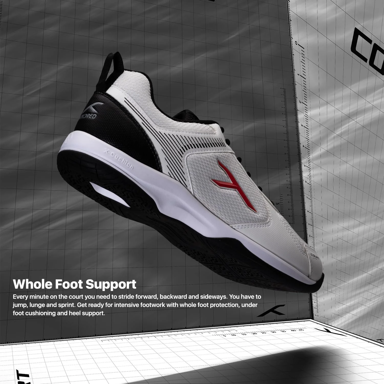 Кросівки HUNDRED Court Star Non-Marking Professional для чоловіків, фото №2 Кросівки HUNDRED Court Star Non-Marking Professional для чоловіків, фото №2