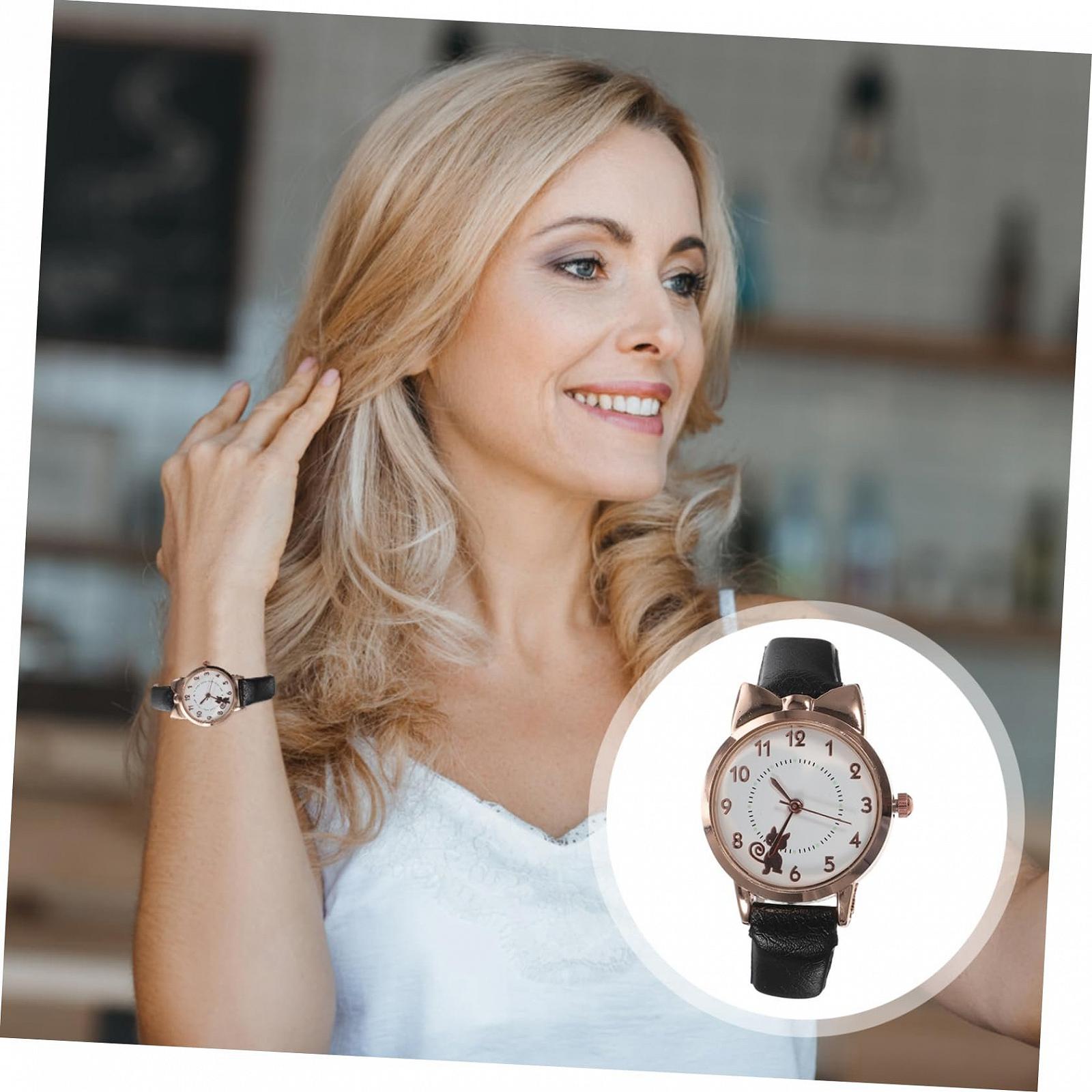 Женские наручные часы Beaupretty с кошачьим мотивом, фото №6