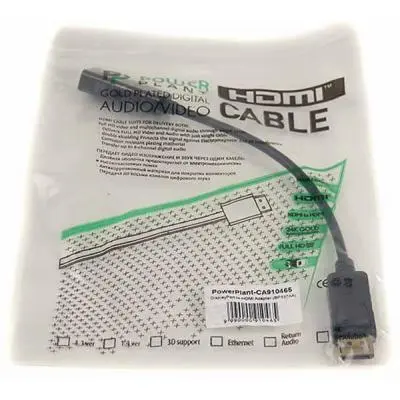 Переходник DisplayPort to HDMI 0.2m PowerPlant CA910465, фото №3