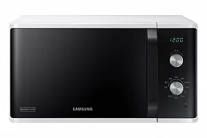 Купити Окремостояча мікрохвильова піч Samsung MG23K3614AW/ET Dual Dial Crunch Cooking AutoDefrost 23 л 800 Вт + 1100 Вт Біла - Фото 1 Окремостояча мікрохвильова піч Samsung MG23K3614AW/ET Dual Dial Crunch Cooking AutoDefrost 23 л 800 Вт + 1100 Вт Біла - Фото 1