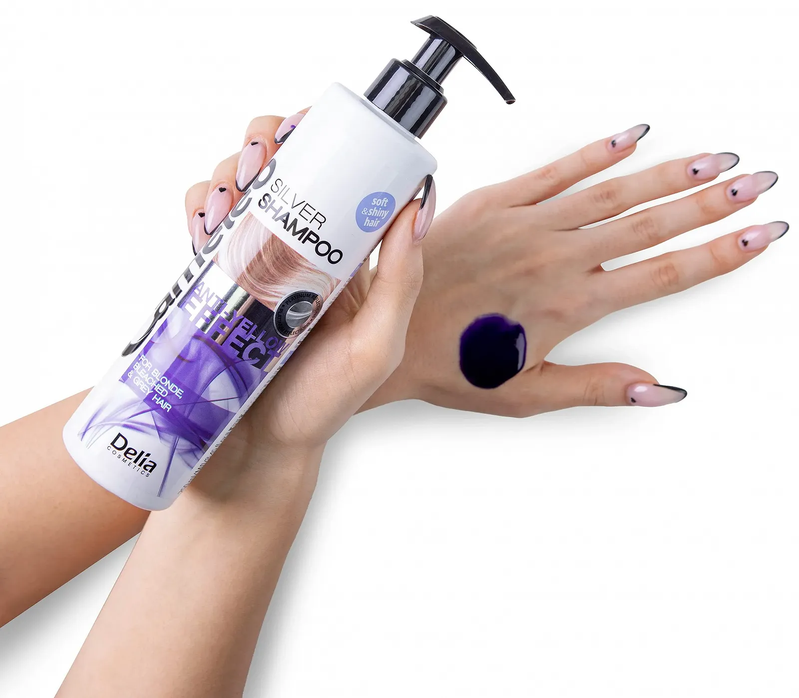 Шампунь для волосся Delia Cosmetics Cameleo Silver 250 мл., фото №3