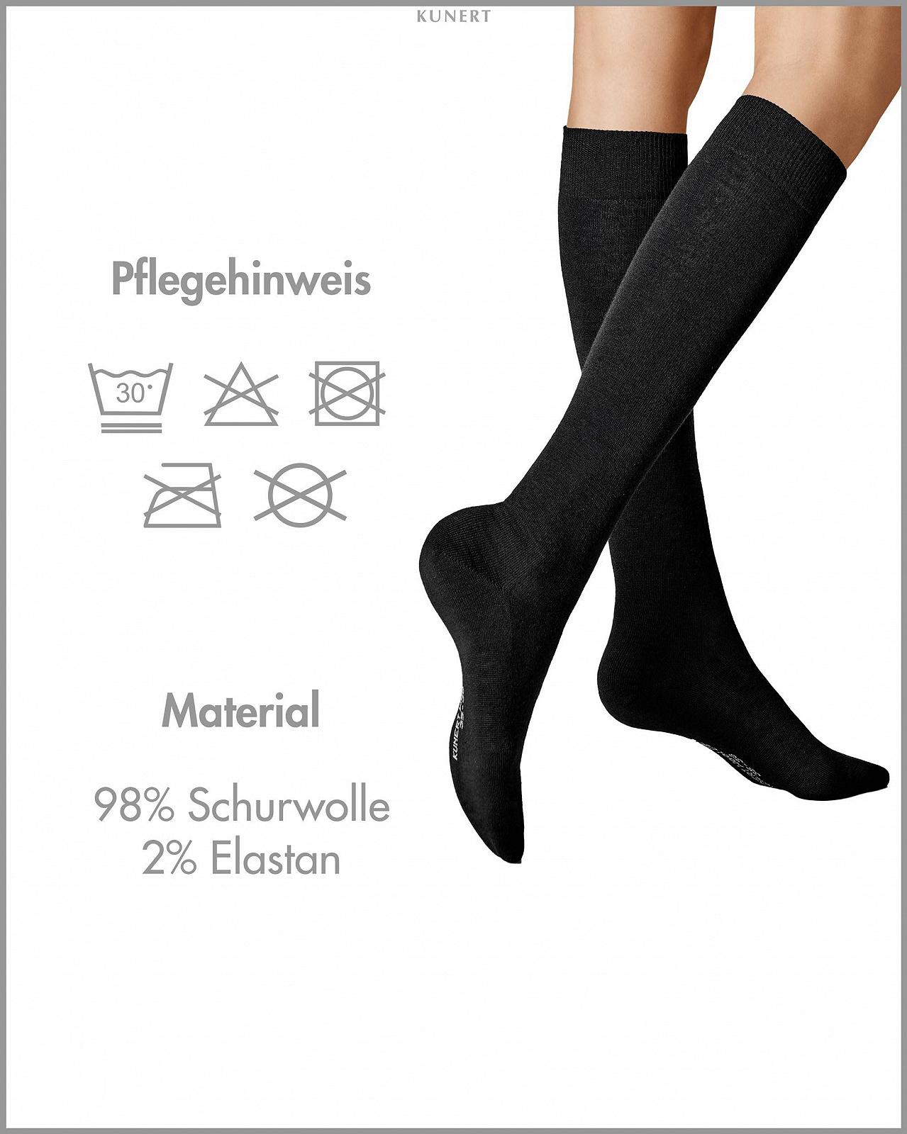 В'язані теплі гольфи KUNERT Wool Care для жінок, фото №3