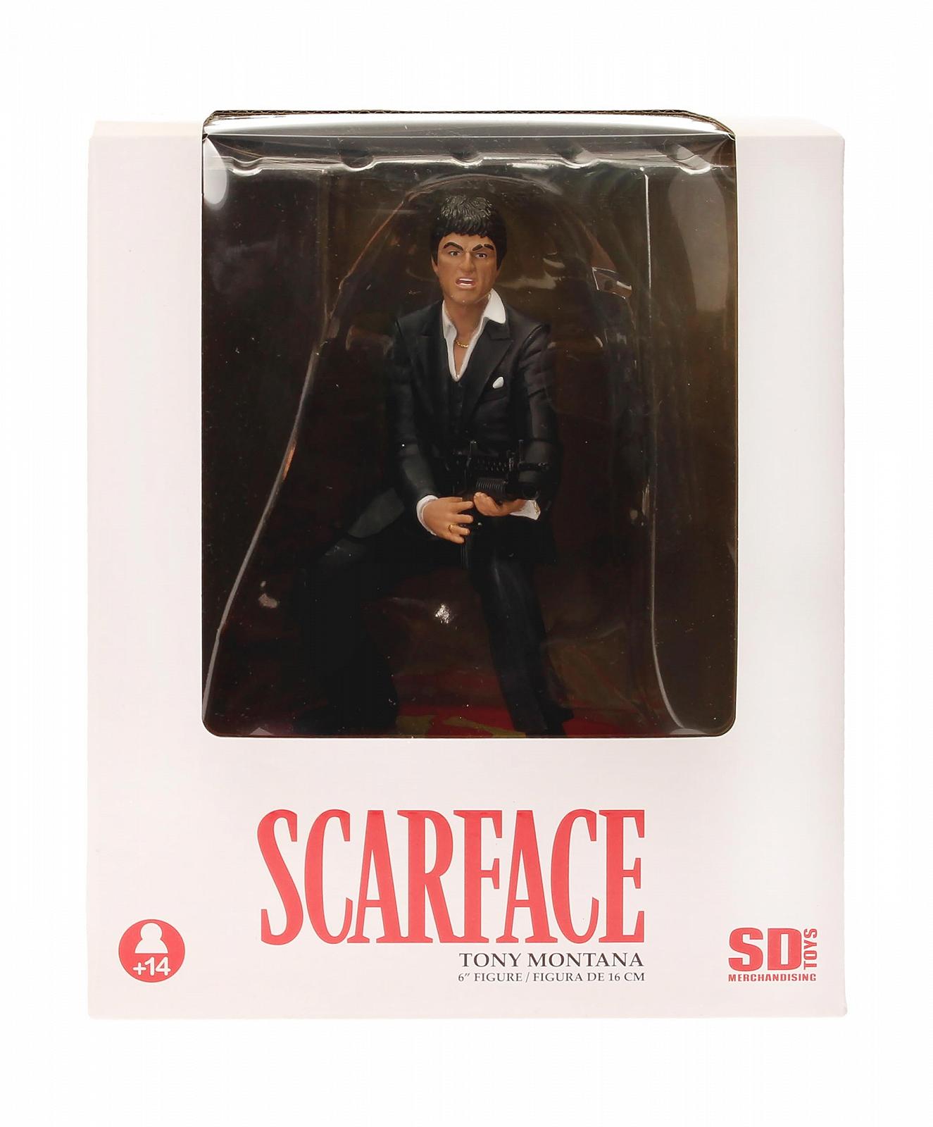 Фігурка SD toys Scarface Movie Icons Тоні Монтана 18 см, фото №7