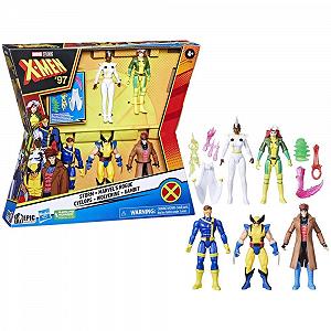 Фігурки Marvel X-Men '97 Шторм, Розбійниця, Циклоп, Росомаха, Гамбіт, 5 штук - Фото 1