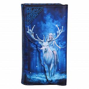Кошелек Anne Stokes Fantasy Forest Elven Queen and Stag Embossed Синий 18.5 см - Фото 1