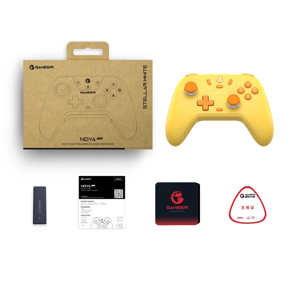 Ігровий контролер GameSir Nova Lite MultiPlatform Yellow, фото №5