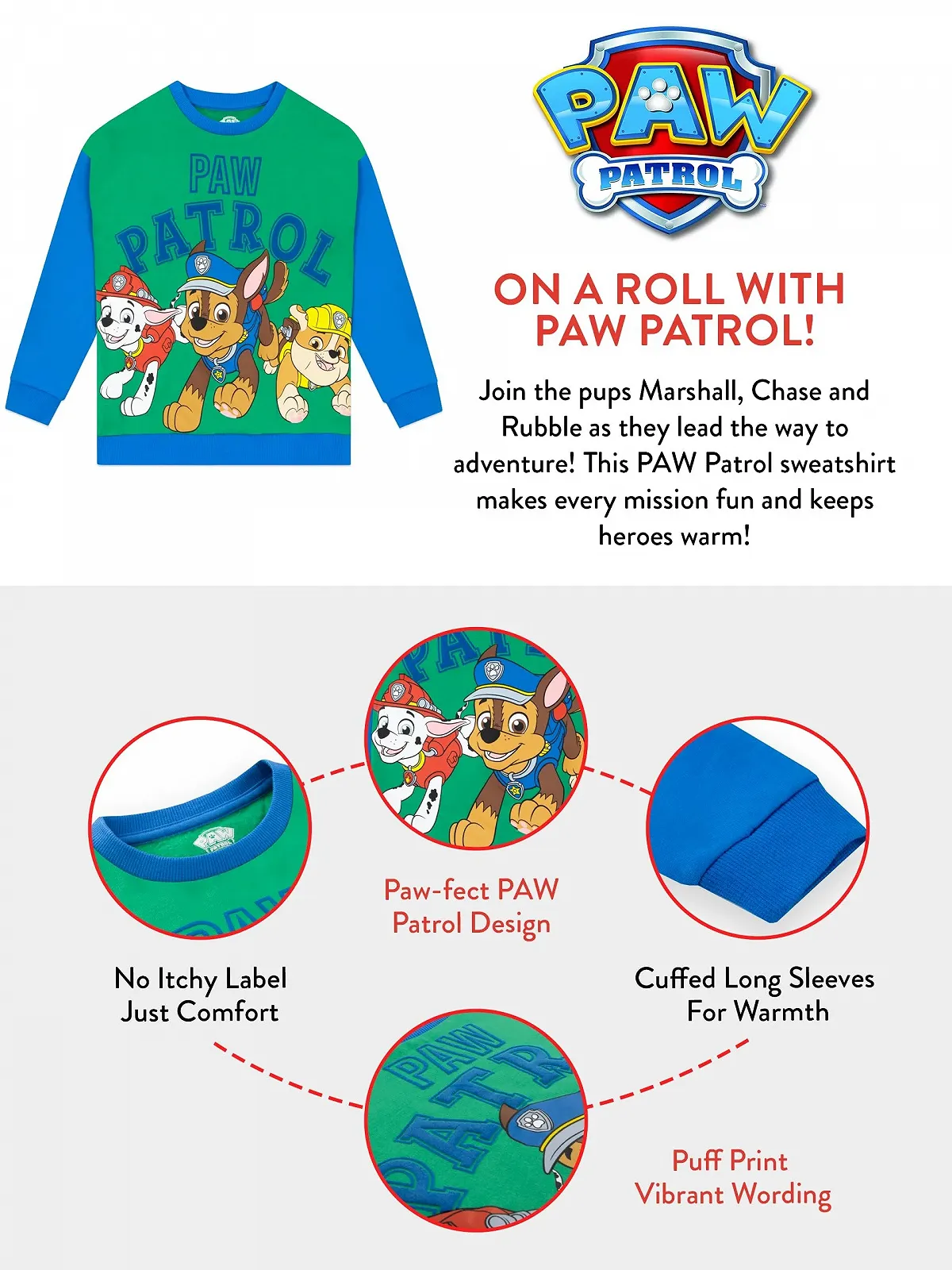 Світшот PAW PATROL, фото №6