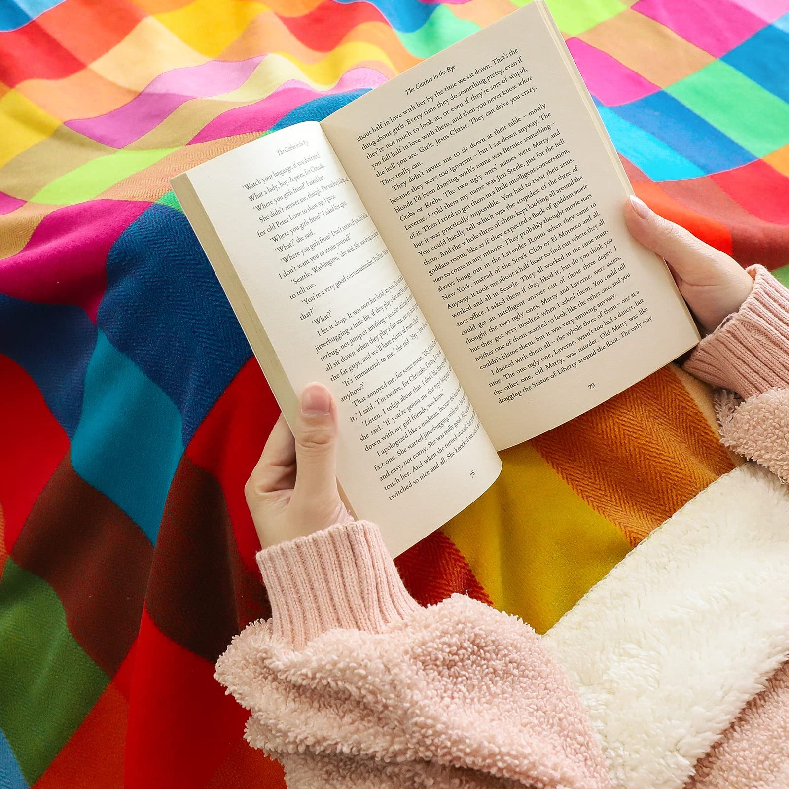 Плед JOTOM Cuddly 130 x 160 см Мягкий пушистый плед для дивана или гостиной, фото №4 Плед JOTOM Cuddly 130 x 160 см Мягкий пушистый плед для дивана или гостиной, фото №4