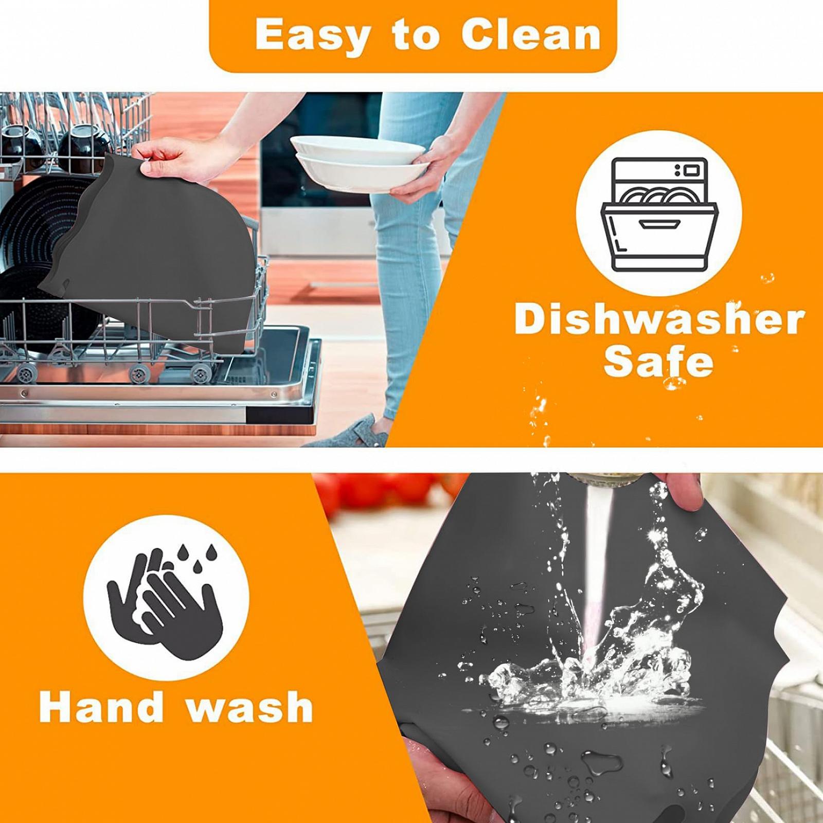 Sloch Cooker Silicone Розділювач повільноварки Багаторазова втулка 6 7 8 л Герметична Овальна Кругла Розділювач для повільноварки Упаковка з 2, фото №4 Sloch Cooker Silicone Розділювач повільноварки Багаторазова втулка 6 7 8 л Герметична Овальна Кругла Розділювач для повільноварки Упаковка з 2, фото №4