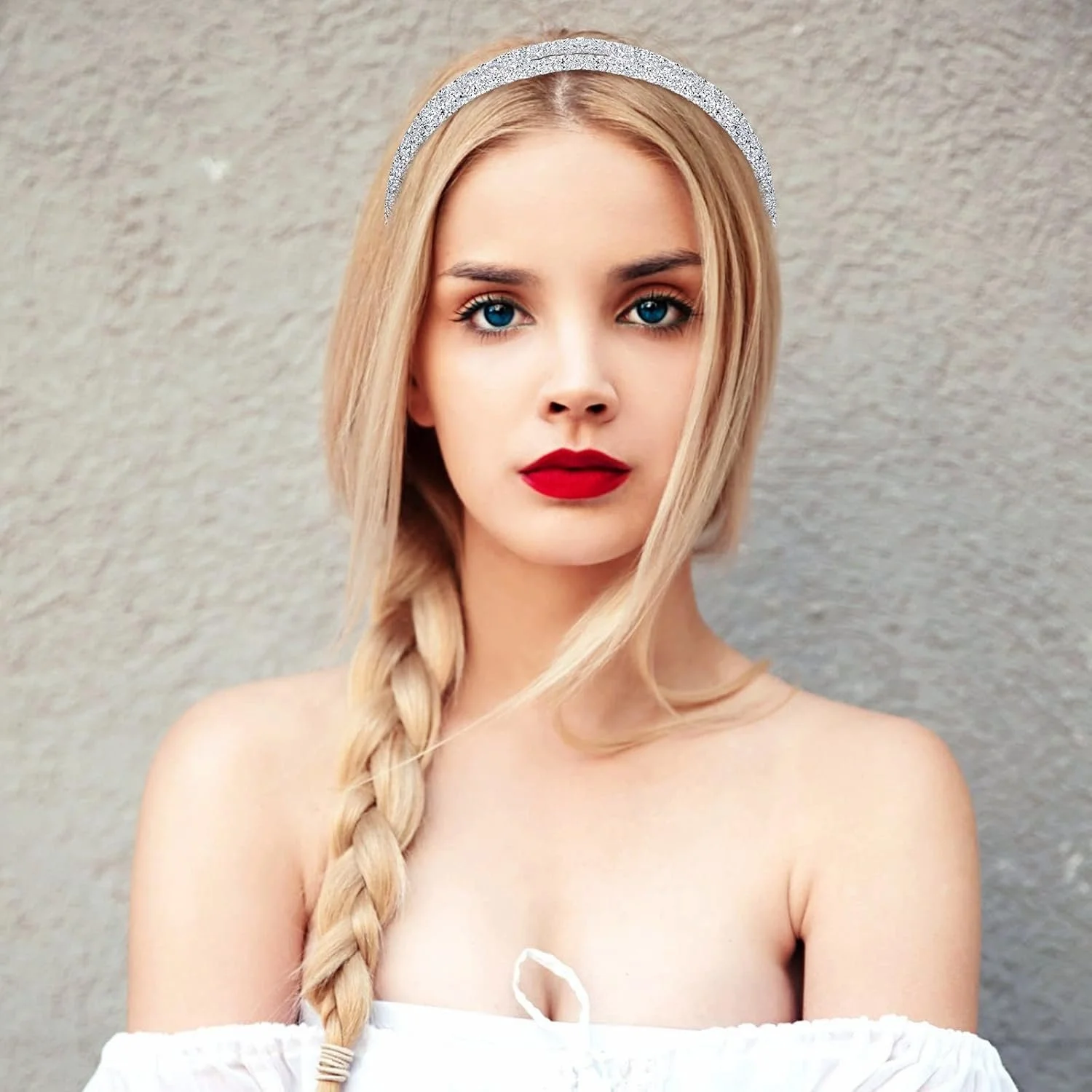 Обруч Alpenflüstern з блискітками та стразами для жінок, фото №4