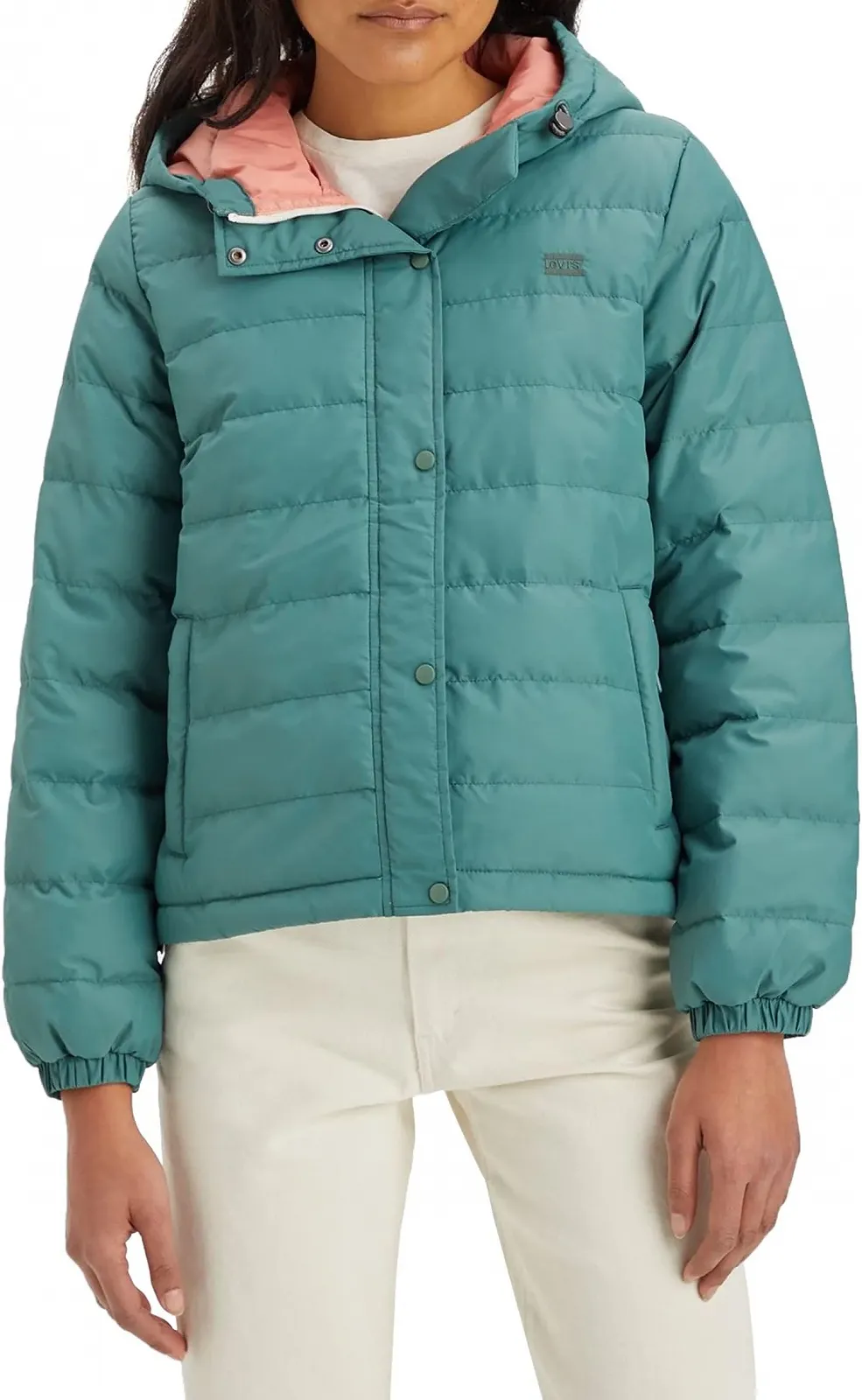 Женская куртка LEVIS EDIE PACKABLE JACKET Silver Pine - XXS, фото №2