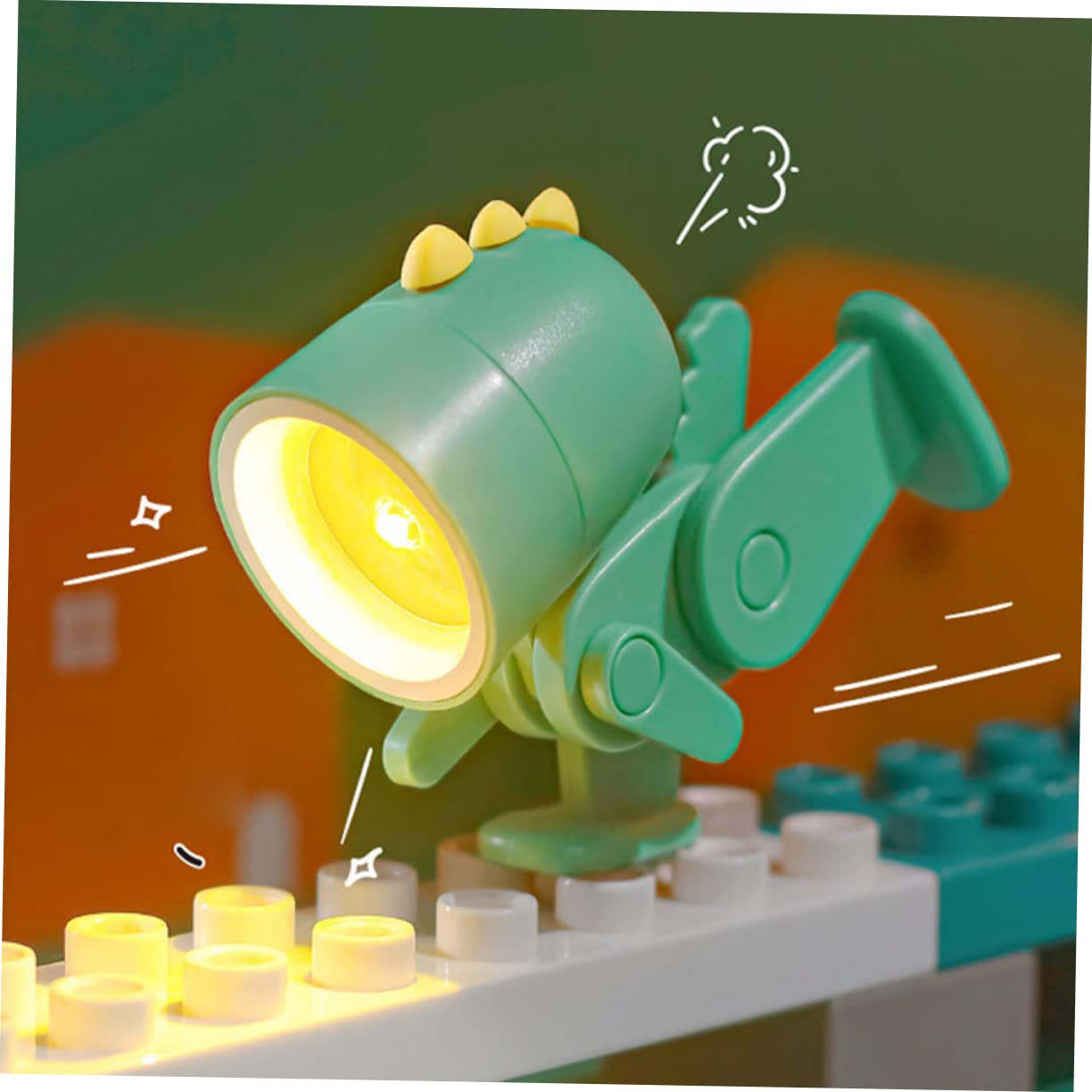 Настольная лампа DOITOOL Dinosaur LED Night Light для детей ABS и PVC Упаковка из 8 штук, фото №4 Настольная лампа DOITOOL Dinosaur LED Night Light для детей ABS и PVC Упаковка из 8 штук, фото №4