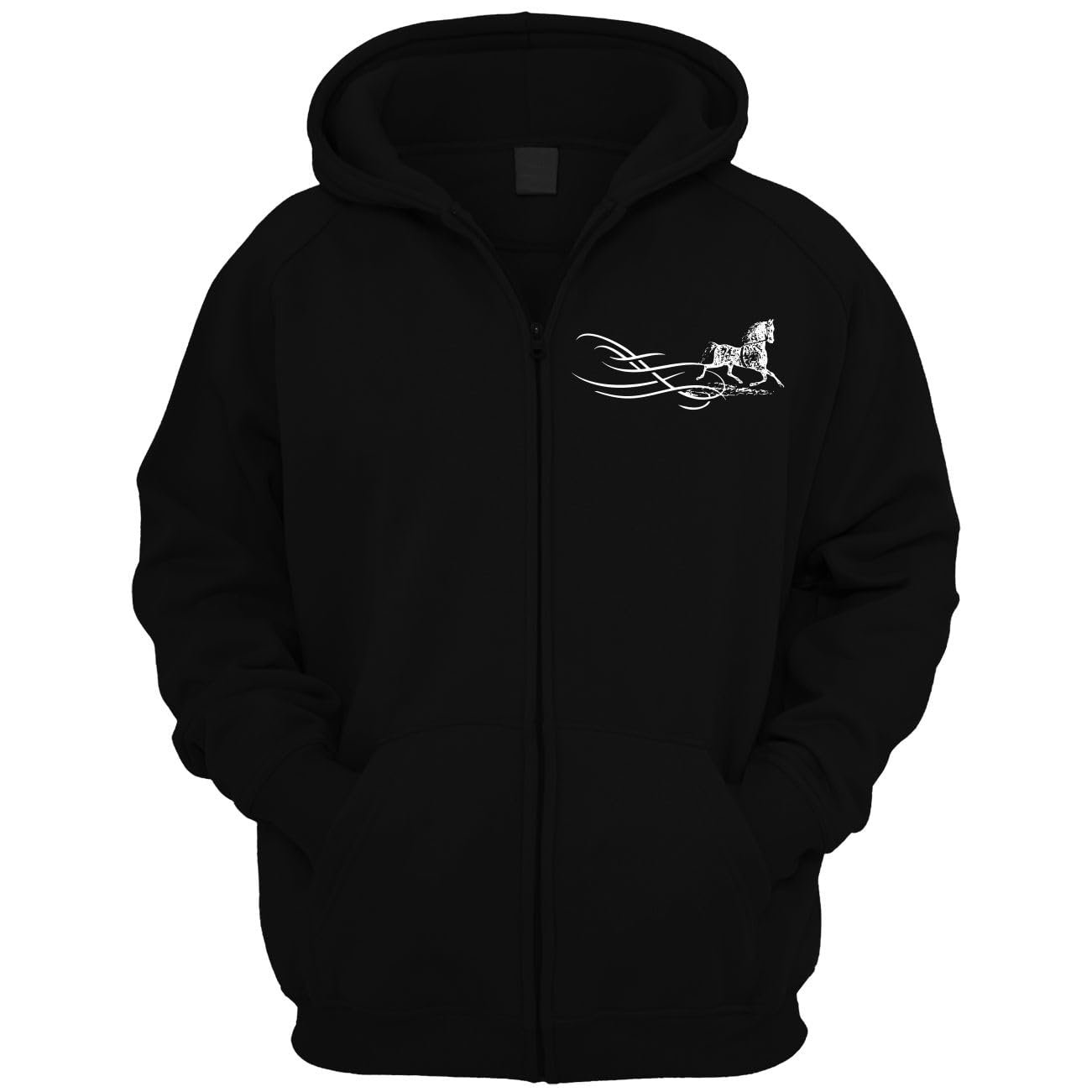 Дитяча куртка з капюшоном Cold Blooded Horses Sayings (з принтом на спині), фото №2 Дитяча куртка з капюшоном Cold Blooded Horses Sayings (з принтом на спині), фото №2