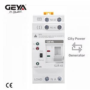 Автомат введення резерву GEYA G2R-63 2P 63A 220V АВР перемикач synthetic.ua - Фото 1
