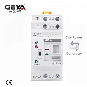 Автомат ввода резерва GEYA G2R-63 2P 63A 230V АВР цена на synthetic.ua - Фото 1 Автомат ввода резерва GEYA G2R-63 2P 63A 230V АВР synthetic.ua - Фото 1