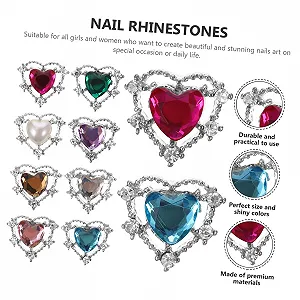 Стрази для нігтів FRCOLOR 30 шт. Блискучі, для манікюру, аксесуари для творчого дизайну нігтів synthetic.ua - Фото 1