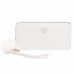 Кошелек Fashion Bow Dekoration Практичная легкая сумочка на молнии White One Size - Фото 1