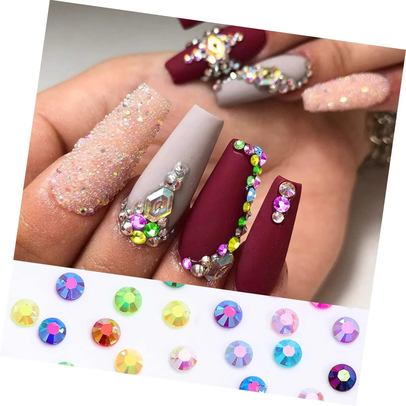 Стрази для нігтів minkissy Плоскі Стрази для макіяжу Золоті Стрази для макіяжу Прикраси для макіяжу Набір для дрилі для нігтів Клей для страз для нігтів Підвіски для нігтів Смола Аксесуари для дрилі 3D, фото №4 Стрази для нігтів minkissy Плоскі Стрази для макіяжу Золоті Стрази для макіяжу Прикраси для макіяжу Набір для дрилі для нігтів Клей для страз для нігтів Підвіски для нігтів Смола Аксесуари для дрилі 3D, фото №4