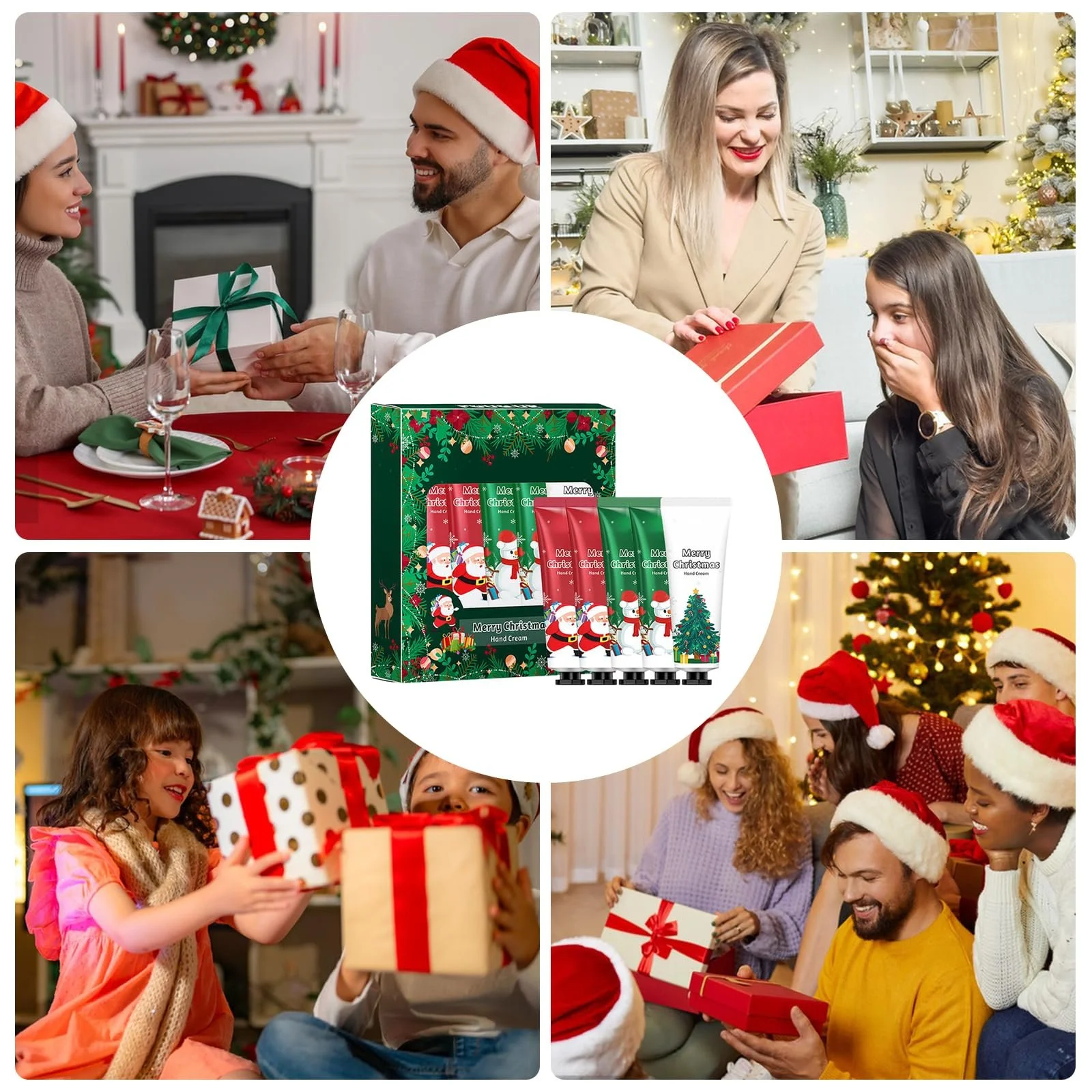 Набір Різдвяних Кремів для Рук, 5 шт, фото №5