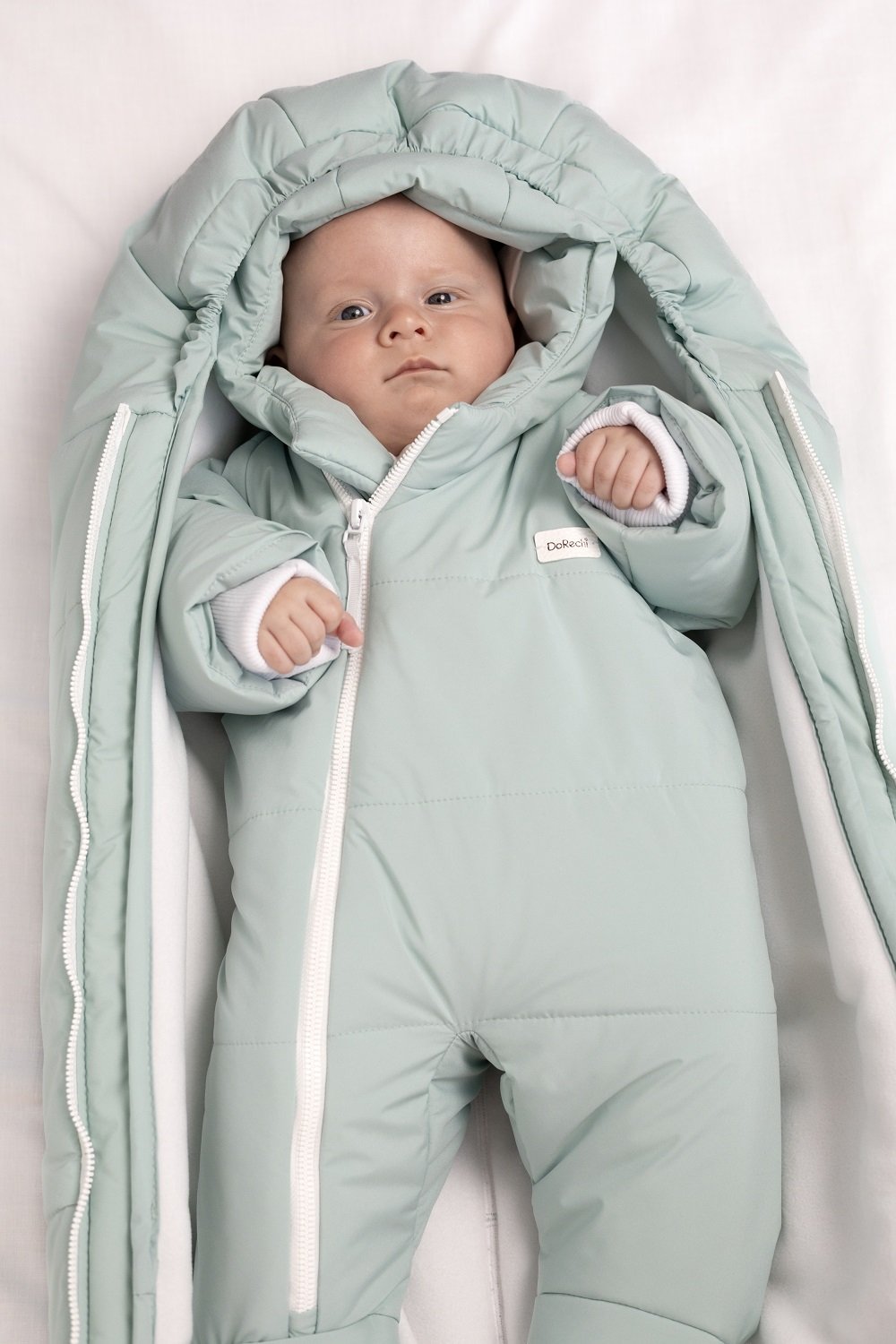 Зимний комплект для новорожденного baby мята, фото №3