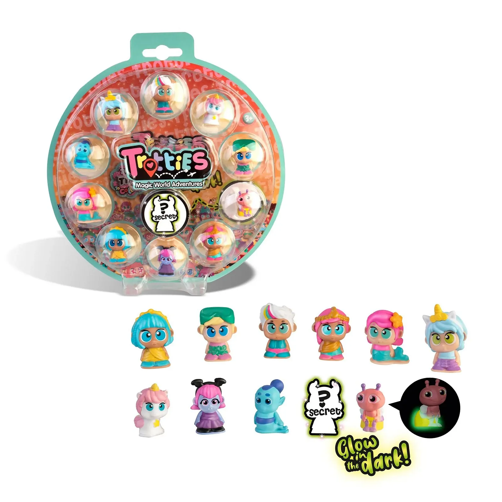 Фигурки Famosa Trotties Tiny 11 с сюрпризом, 2 светятся в темноте, фото №1 Фигурки Famosa Trotties Tiny 11 с сюрпризом, 2 светятся в темноте, фото №1