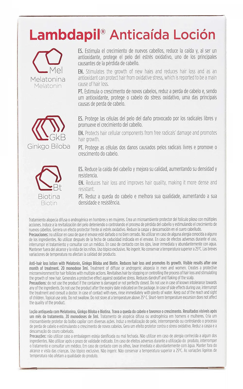 Лосьйон ISDIN LAMBDAPIL проти випадіння волосся подвійний (3млx40 монодоз), фото №3