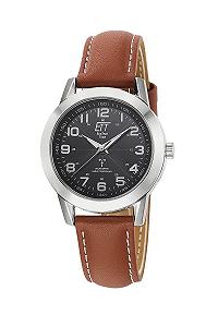 Часы аналоговые ETT Eco Tech Time Funk Solar ELS-11494-22L Женские, Ремешок кожаный - Фото 1