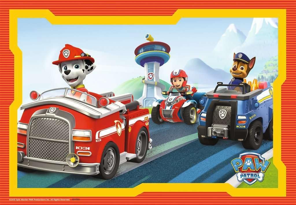 Пазл Ravensburger PAW PATROL В дії 2x12 деталей, фото №5