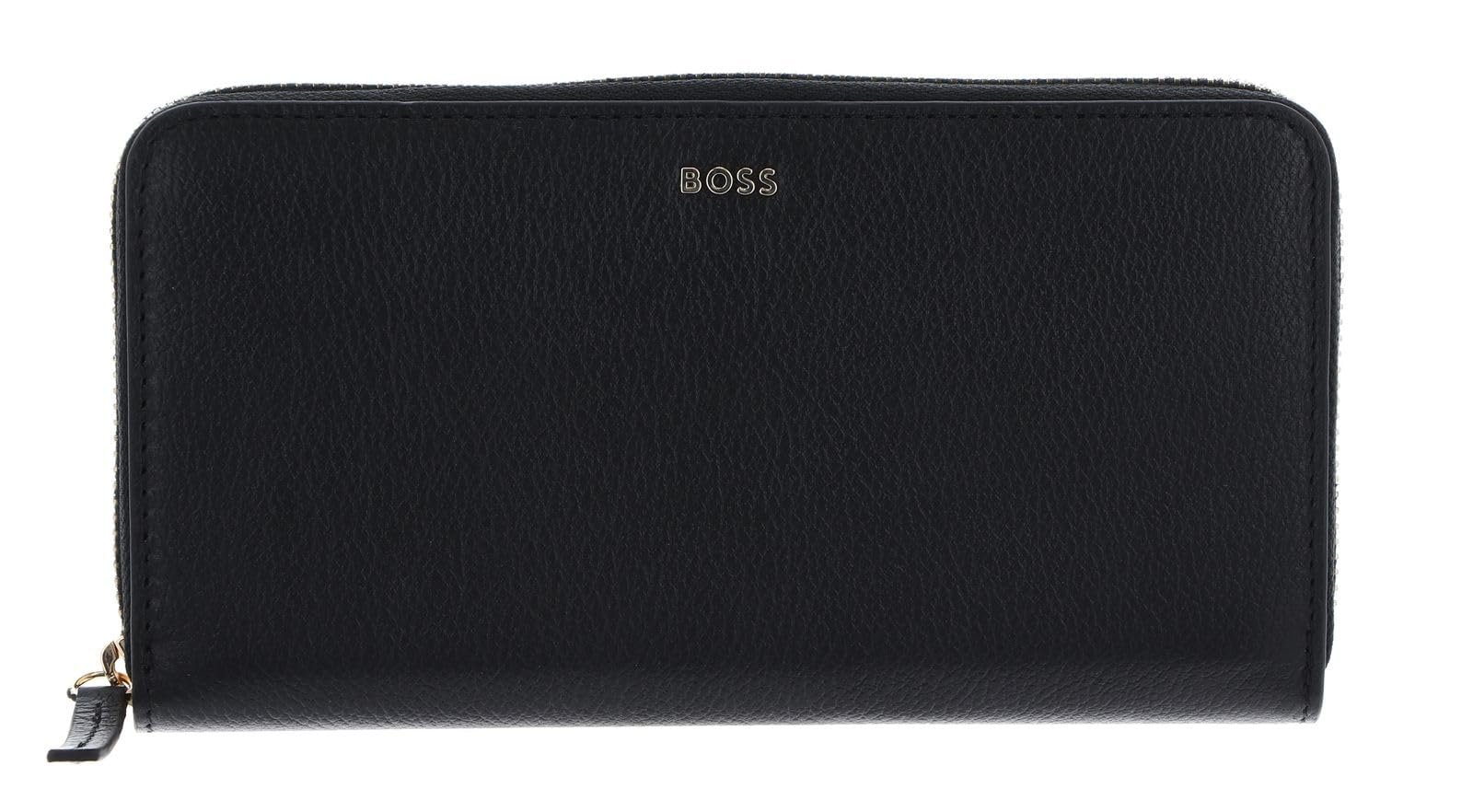 Гаманець BOSS Alyce Ziparound Чорний, фото №3