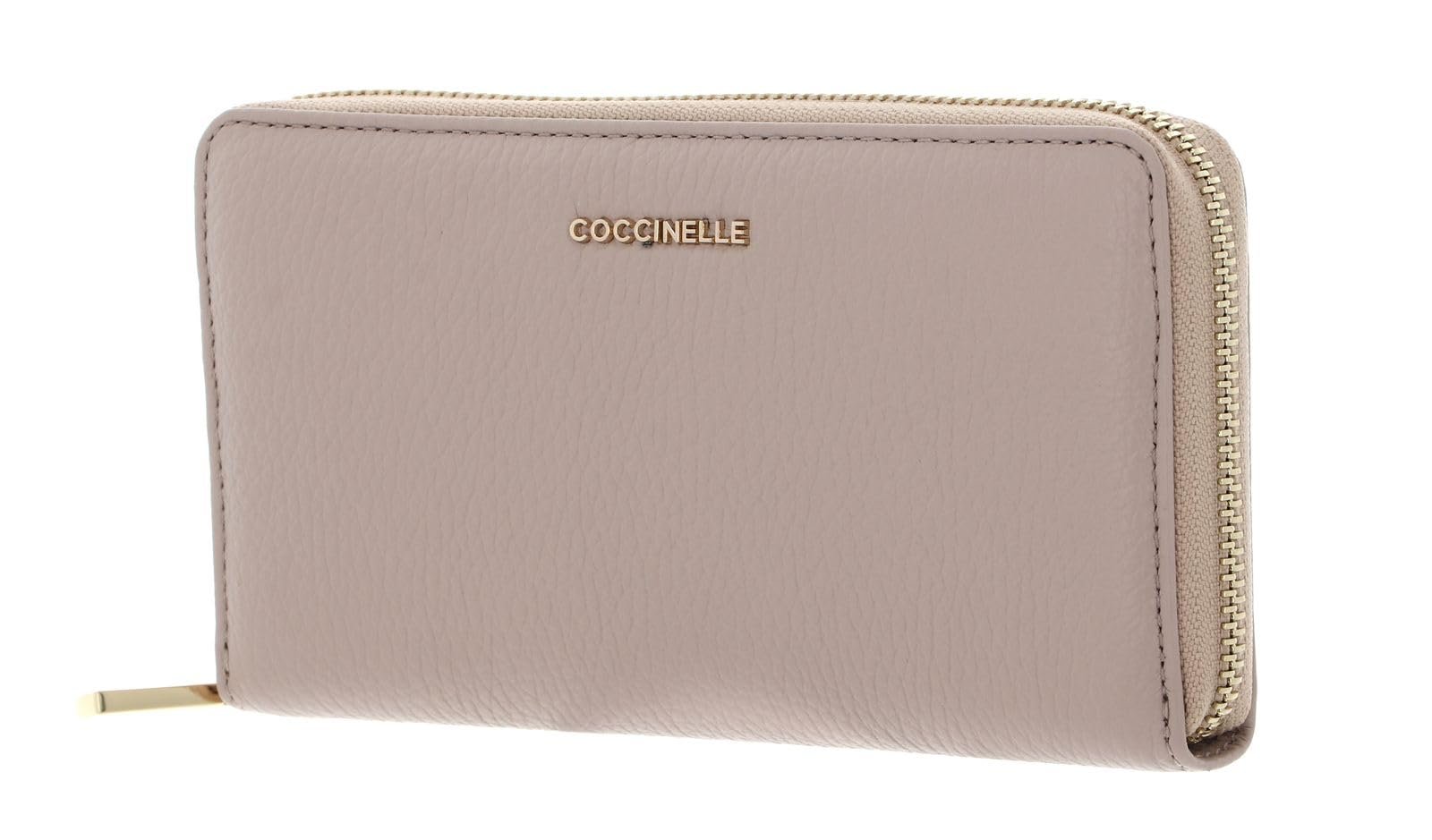 Кошелек Coccinelle Metallic Soft 7cc 18 см Rosette, фото №1